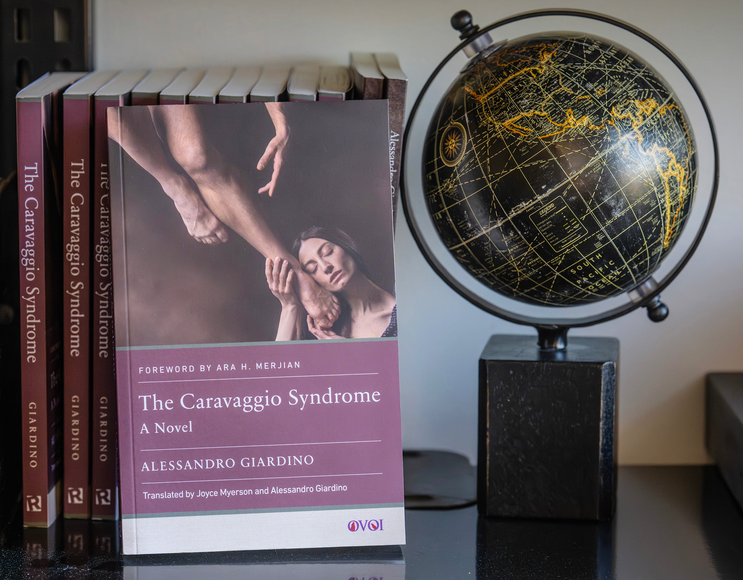 St. Lawrence Professor's Inventive Novel 'The Caravaggio Syndrome